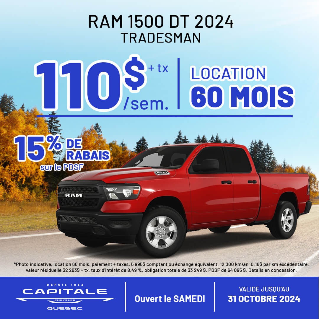 Ram 1500 DT Tradesman 2024