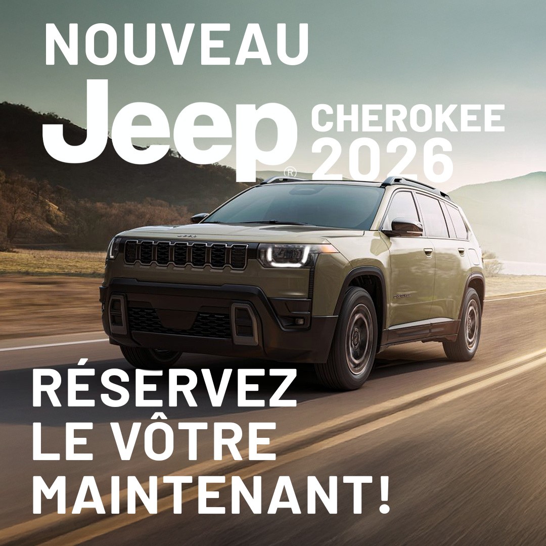 NOUVEAU JEEP CHEROKEE 2026