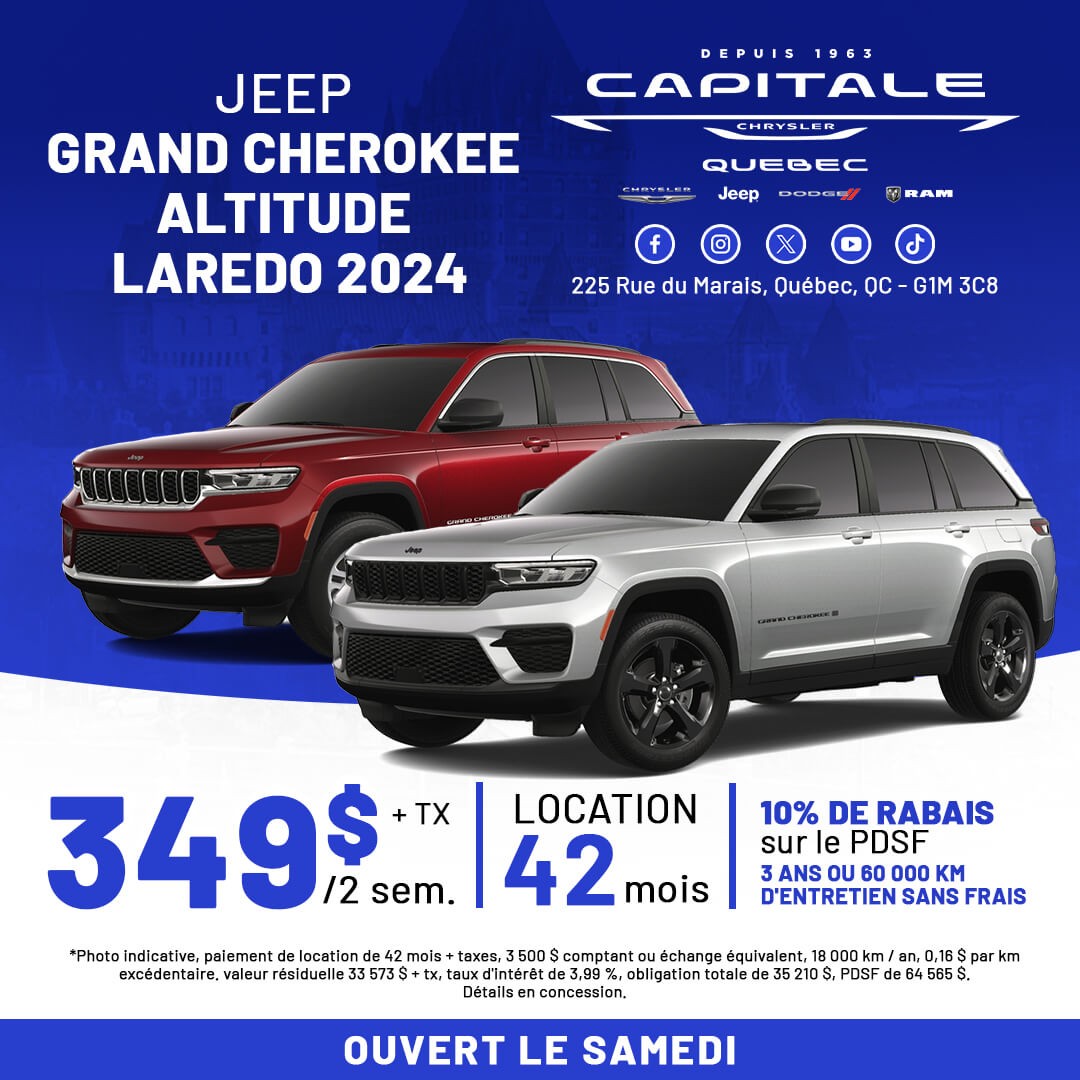 2024 Jeep Grand Cherokee Altitude Laredo