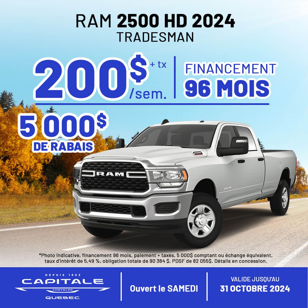 2024 Ram HD 2500 Tradesman