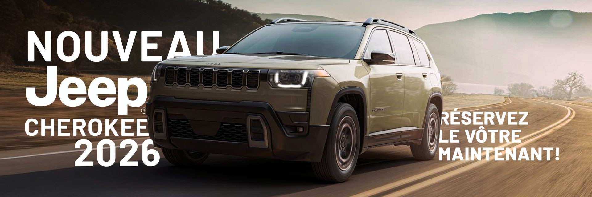 NOUVEAU JEEP CHEROKEE 2026