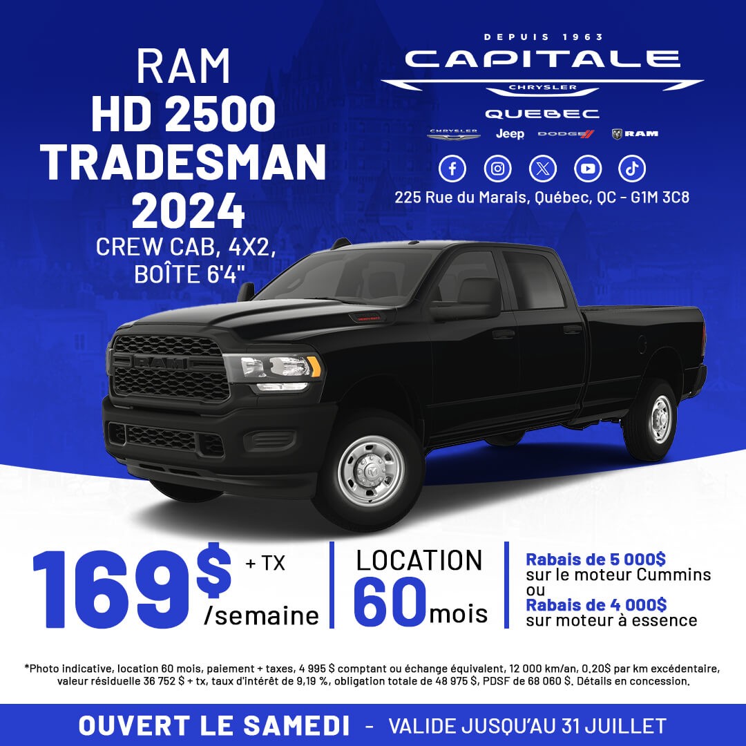 Ram HD 2500 Tradesman 2024