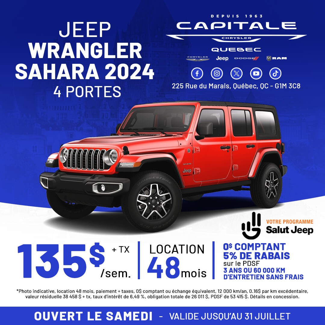 Jeep Wrangler 4xe Sahara 2024
